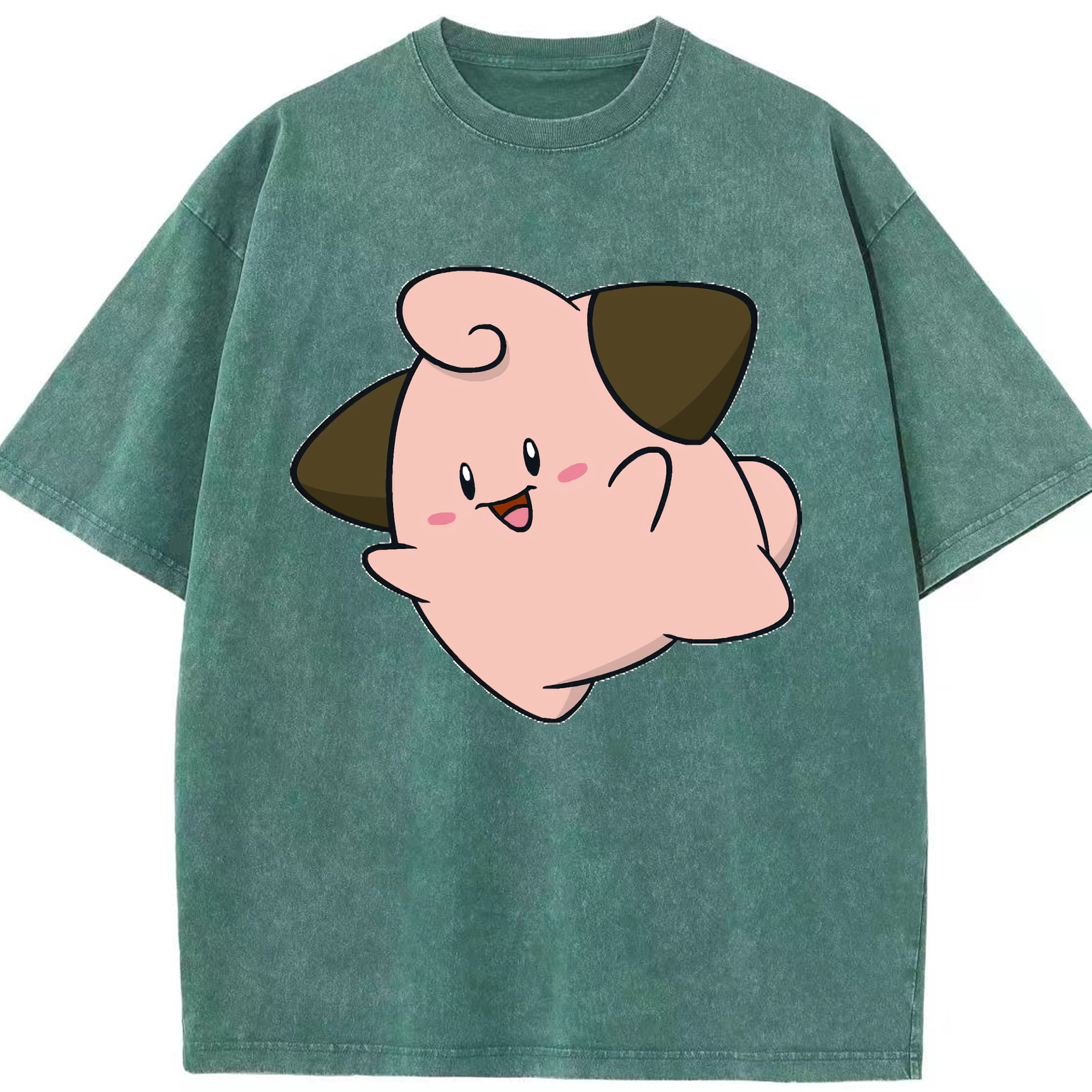 （画像用） ポケットモンスター Pokémon 綿100% ヴィンテージ風 半袖Tシャツ（フロントプリント）